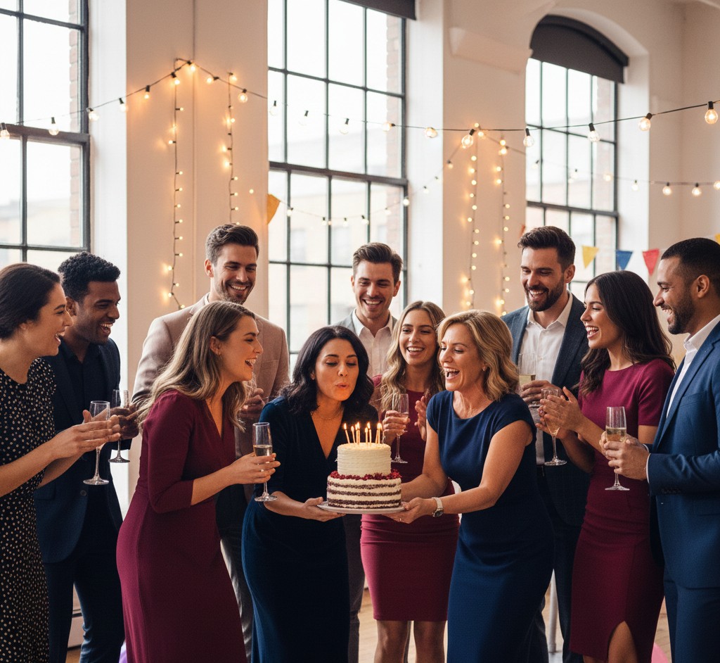 Birthday celebration photography